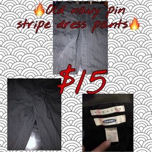 🔥Old navy pin stripe pants🔥